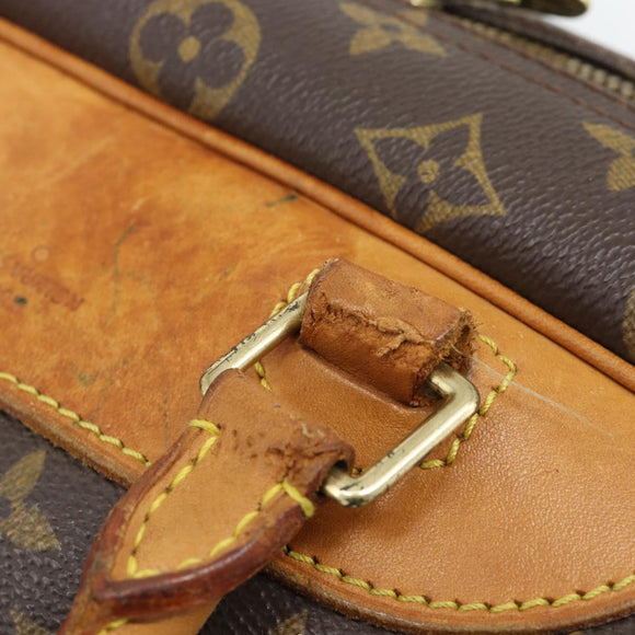 LOUIS VUITTON Monogram Deauville Hand Bag M47270 LV Auth BA14374