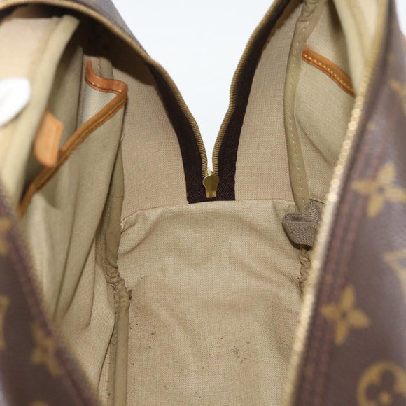 LOUIS VUITTON Monogram Deauville Hand Bag M47270 LV Auth BA14374