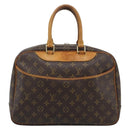 LOUIS VUITTON Monogram Deauville Hand Bag M47270 LV Auth BA14374-13