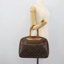 LOUIS VUITTON Monogram Deauville Hand Bag M47270 LV Auth BA14374-25