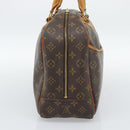 LOUIS VUITTON Monogram Deauville Hand Bag M47270 LV Auth BA14374-3