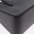 GIVENCHY Hand Bag Leather Black Gold Auth BA14377-15