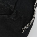 Stella MacCartney Falabella Chain Backpack Polyester Black 410905 Auth BA14378A-16