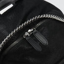 Stella MacCartney Falabella Chain Backpack Polyester Black 410905 Auth BA14378A-20