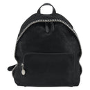 Stella MacCartney Falabella Chain Backpack Polyester Black 410905 Auth BA14378A-13