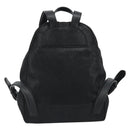 Stella MacCartney Falabella Chain Backpack Polyester Black 410905 Auth BA14378A-2