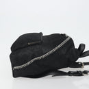 Stella MacCartney Falabella Chain Backpack Polyester Black 410905 Auth BA14378A-3