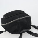 Stella MacCartney Falabella Chain Backpack Polyester Black 410905 Auth BA14378A-6