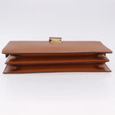 LOUIS VUITTON Epi Serviette Fermoir Bag Zipangu Gold M54358 Auth BA14383-6