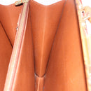 LOUIS VUITTON Epi Serviette Fermoir Bag Zipangu Gold M54358 Auth BA14383-22
