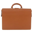 LOUIS VUITTON Epi Serviette Fermoir Bag Zipangu Gold M54358 Auth BA14383-2