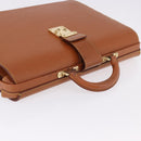 LOUIS VUITTON Epi Serviette Fermoir Bag Zipangu Gold M54358 Auth BA14383-7
