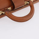 LOUIS VUITTON Epi Serviette Fermoir Bag Zipangu Gold M54358 Auth BA14383-8