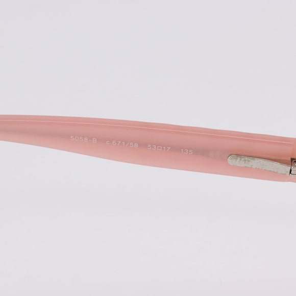 CHANEL Sunglasses plastic Pink CC Auth BA14385M
