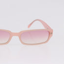 CHANEL Sunglasses plastic Pink CC Auth BA14385M-4
