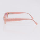 CHANEL Sunglasses plastic Pink CC Auth BA14385M-8