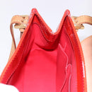 LOUIS VUITTON Monogram Vernis Biscayne Bay GM Bag Rouge M91287 LV Auth BA14386-19