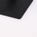 PRADA Card Case Safiano leather Black Silver 2MC122 Auth BA14392A-16