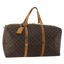 LOUIS VUITTON Monogram Sac Souple 55 Boston Bag M41622 LV Auth BA14394-1