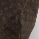 LOUIS VUITTON Monogram Sac Souple 55 Boston Bag M41622 LV Auth BA14394-10