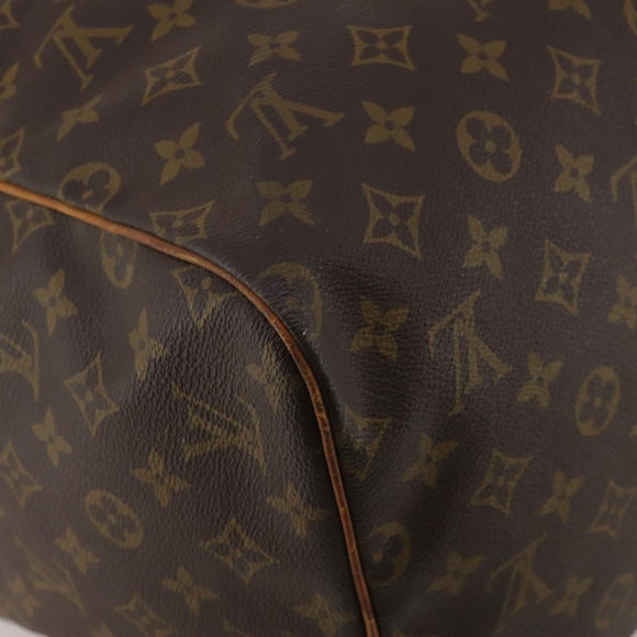 LOUIS VUITTON Monogram Sac Souple 55 Boston Bag M41622 LV Auth BA14394