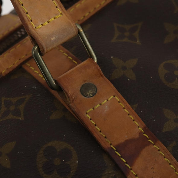 LOUIS VUITTON Monogram Sac Souple 55 Boston Bag M41622 LV Auth BA14394