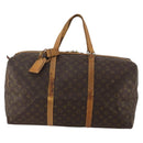 LOUIS VUITTON Monogram Sac Souple 55 Boston Bag M41622 LV Auth BA14394-2