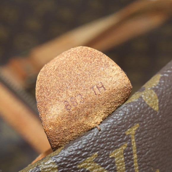 LOUIS VUITTON Monogram Sac Souple 55 Boston Bag M41622 LV Auth BA14394