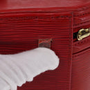 LOUIS VUITTON Epi Cannes Hand Bag Red M48037 LV Auth BA14397-3