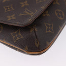 LOUIS VUITTON Monogram Musette Tango Shoulder Bag M51257 LV Auth BA14398A-10