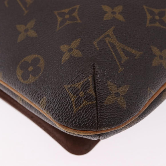 LOUIS VUITTON Monogram Musette Tango Shoulder Bag M51257 LV Auth BA14398A