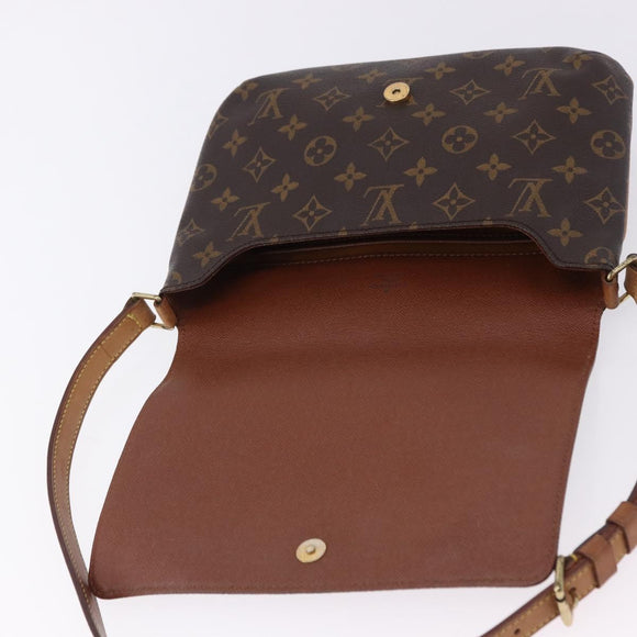 LOUIS VUITTON Monogram Musette Tango Shoulder Bag M51257 LV Auth BA14398A