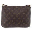 LOUIS VUITTON Monogram Musette Tango Shoulder Bag M51257 LV Auth BA14398A-3