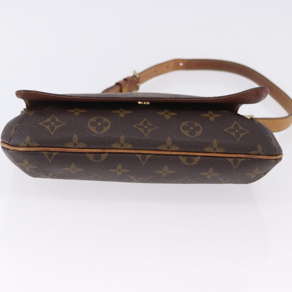 LOUIS VUITTON Monogram Musette Tango Shoulder Bag M51257 LV Auth BA14398A