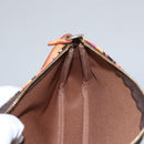 LOUIS VUITTON Monogram Rose Pochette Accessoires Pouch M48615 LV Auth BA143V-19