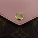LOUIS VUITTON Monogram Portefeuille Zoe Wallet Pink M62933 LV Auth BA14404-17