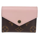 LOUIS VUITTON Monogram Portefeuille Zoe Wallet Pink M62933 LV Auth BA14404-13