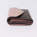 LOUIS VUITTON Monogram Portefeuille Zoe Wallet Pink M62933 LV Auth BA14404-4