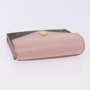LOUIS VUITTON Monogram Portefeuille Zoe Wallet Pink M62933 LV Auth BA14404-5
