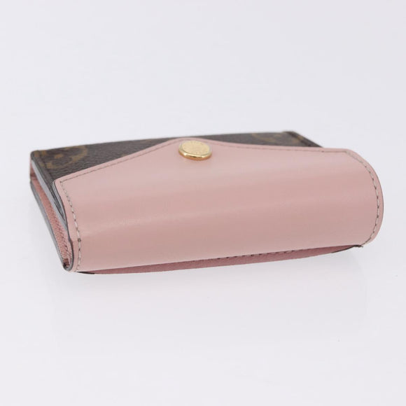 LOUIS VUITTON Monogram Portefeuille Zoe Wallet Pink M62933 LV Auth BA14404