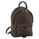 LOUIS VUITTON Monogram Palm Springs PM Backpack M43116 LV Auth BA14405-1