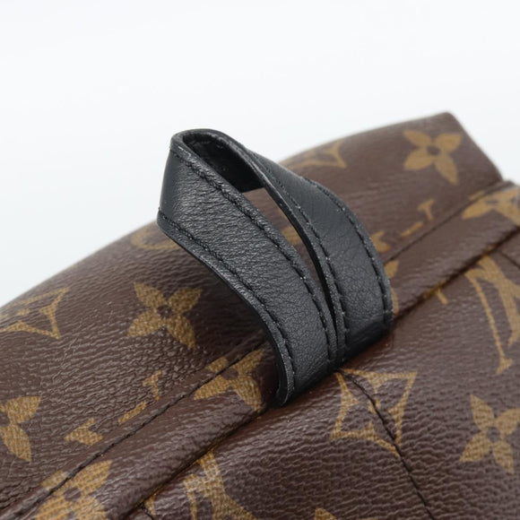LOUIS VUITTON Monogram Palm Springs PM Backpack M43116 LV Auth BA14405