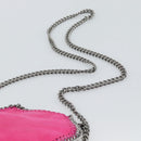 Stella MacCartney Chain Falabella Bag Polyester 2way Pink 391698 Auth BA14406A-15