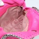 Stella MacCartney Chain Falabella Bag Polyester 2way Pink 391698 Auth BA14406A-21