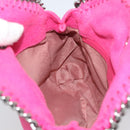 Stella MacCartney Chain Falabella Bag Polyester 2way Pink 391698 Auth BA14406A-22