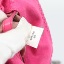 Stella MacCartney Chain Falabella Bag Polyester 2way Pink 391698 Auth BA14406A-11