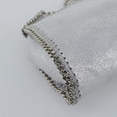Stella MacCartney Chain Falabella Bag polyester 2way Silver Auth BA14408A-15