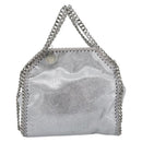 Stella MacCartney Chain Falabella Bag polyester 2way Silver Auth BA14408A-2