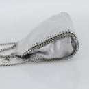Stella MacCartney Chain Falabella Bag polyester 2way Silver Auth BA14408A-4