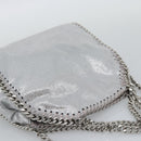 Stella MacCartney Chain Falabella Bag polyester 2way Silver Auth BA14408A-6